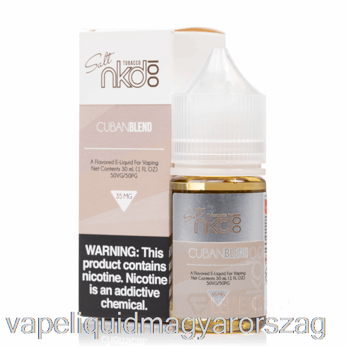 Kubai Keverék - Nkd100 Sós E-liquid - 30 Ml 50 Mg-os Vape Toll